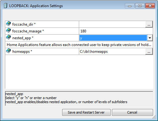 Applications Settings