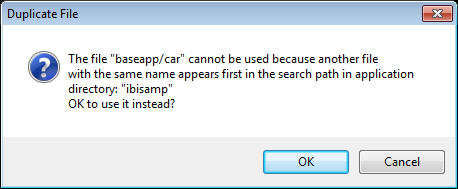 Duplicate Synonym Warning