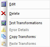 Context menu
