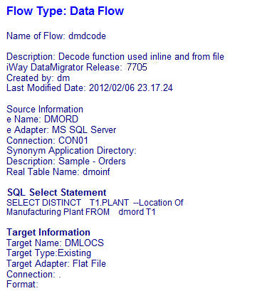 Flow Report