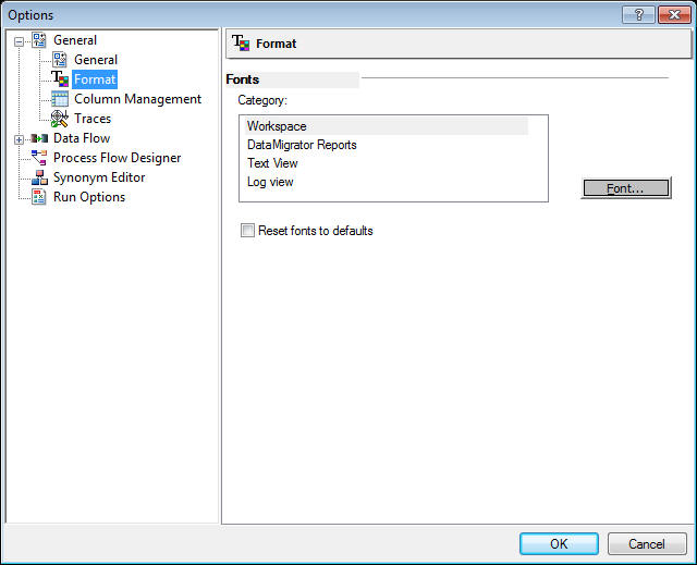 Format Settings