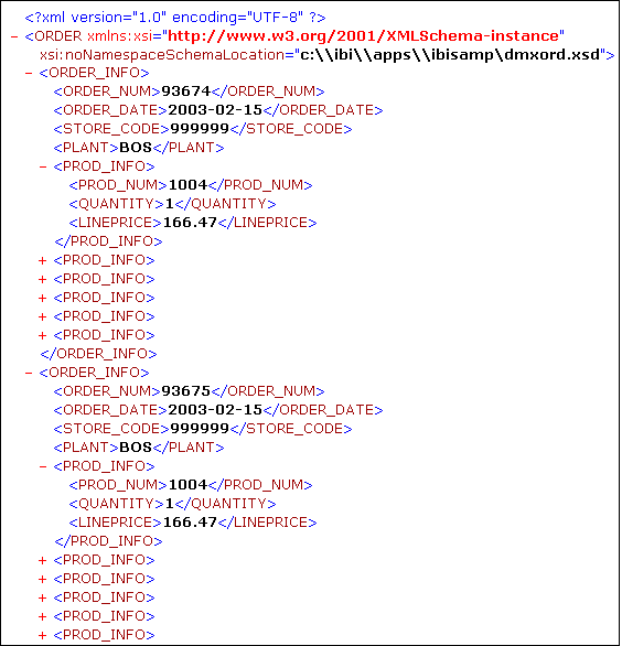 XML Window