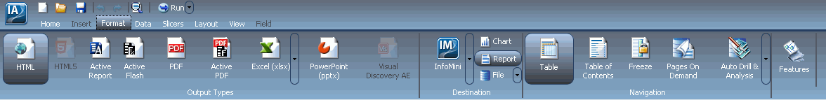Format Tab
