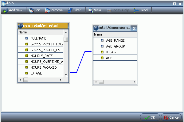 Join dialog box