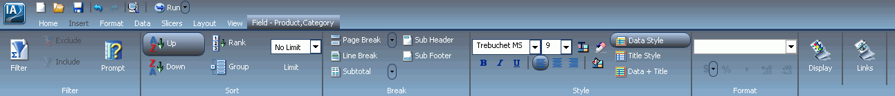 Field Tab