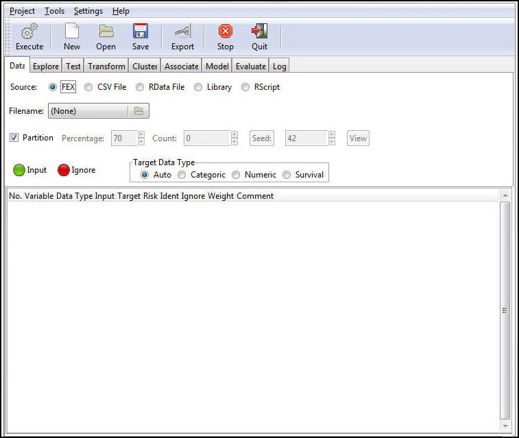 R Console window