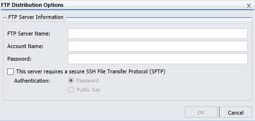 FTP distribution options