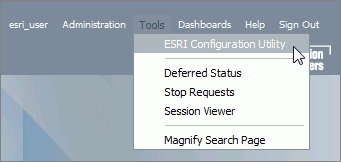 Tool menu