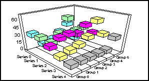 3D floating cubes 