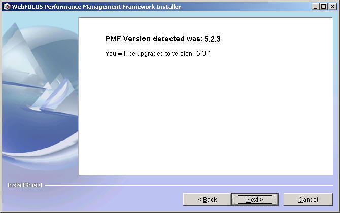 Installer upgrade