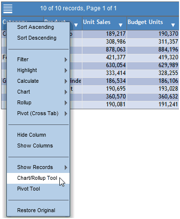 Selecting the Pivot Tool