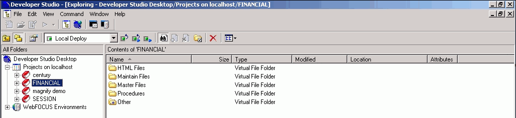 Financial folder