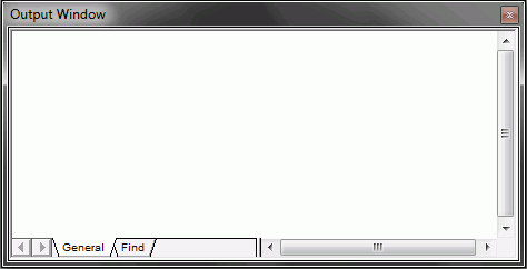 Output Window