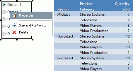 Radio Button Right-Click Menu